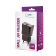 Setty USB wall charger 2,4A black GSM043798