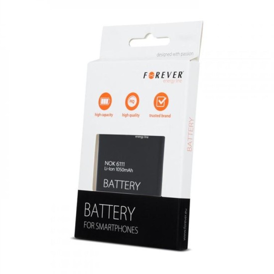 Forever battery for Nokia 6111 1050 mAh Li-Ion HQ T_0006724 (για BL-4B)