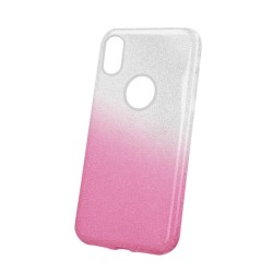 Gradient Glitter 3in1 case for Xiaomi Redmi Note 7 pink