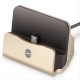 MicroUSB DS-01 gold docking station