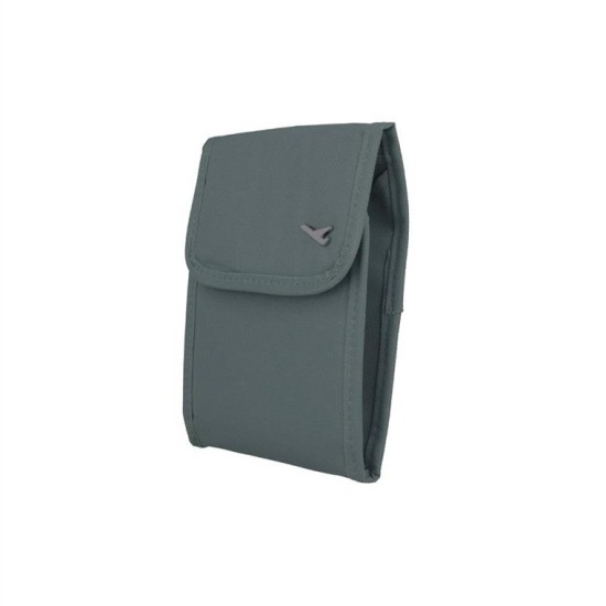 Travel organiser for documents with arm belt gray GSM034154