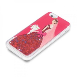 Liquid Glitter TPU Case Lady for Samsung J1 2016 J120 red GSM021457 Liquid Glitter TPU Case Lady for Samsung J1 2016 J120 red GSM021457
