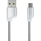 Forever Metal micro USB cable silver T_0015067