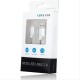 Forever Metal micro USB cable silver T_0015067