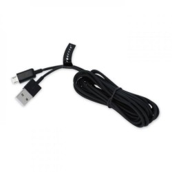 Cable micro USB 3m black bulk Cable micro USB 3m black bulk