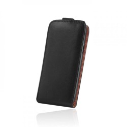 Leather case PLUS New SAM J1 2016 (J120) black