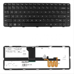 Qoltec 7181 Keyboard for HP Pavilion DM4-1000 DV5-2000 Series Backlight