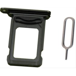DUAL SIM CARD HOLDER IPHONE 11 BLACK