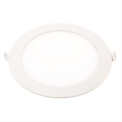 LED Slim panel light round 12W 3000K