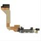 Flex cable with charging plug - iPhone 4S - WHITE