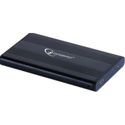 Gembird Obudowa HDD 2.5'' SATA Aluminium Black EE2-U2S-5 Gembird Obudowa HDD 2.5'' SATA Aluminium Black EE2-U2S-5