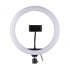 LED Ring light M33, 33cm, 25W, Black