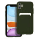 Forcell CARD Case for IPHONE 11 green