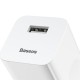Baseus wall charger QC 3.0 USB white