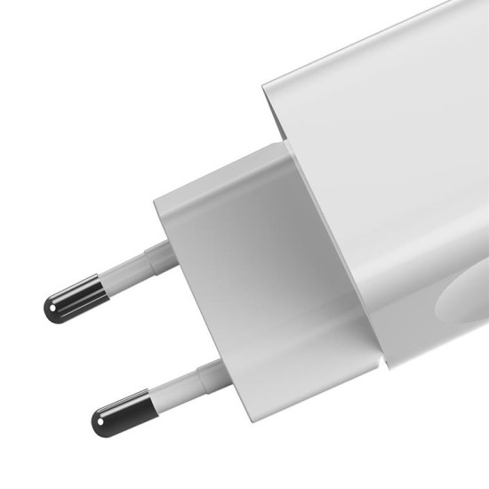 Baseus wall charger QC 3.0 USB white