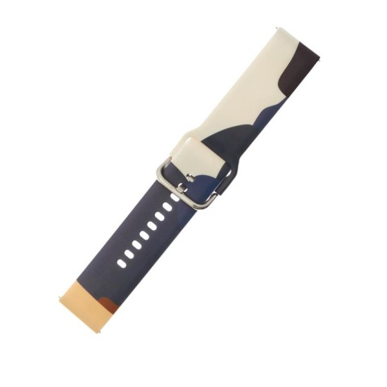 Strap Moro Band For Samsung Galaxy Watch 46mm Silicone Strap Watch Bracelet Pattern 13