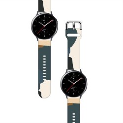 Strap Moro Band For Samsung Galaxy Watch 46mm Silicone Strap Watch Bracelet Pattern 13
