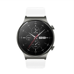 Silicone strap for Huawei Watch GT / GT2 / GT2 Pro smartwatch white