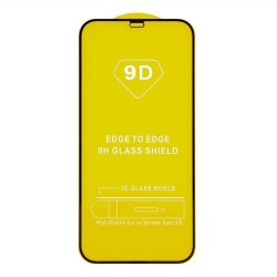 Tempered Glass 9D iPhone 13 / 13 Pro / 14 6,1" black frame Tempered Glass 9D iPhone 13 / 13 Pro / 14 6,1" black frame