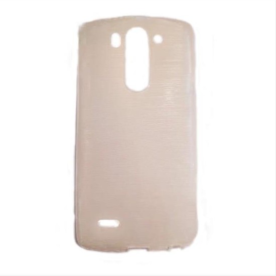 Jelly Case Brush για LG G3 MINI white