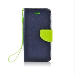 Case Smart Fancy για Samsung G530 Grand Prime Navy/Lime