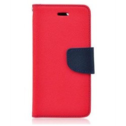 Smart Fancy Case for Samsung Galaxy J5, Red/Dark Blue