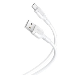 XO cable NB212 USB - USB-C 1,0 m 2,1A white GSM117367 XO cable NB212 USB - USB-C 1,0 m 2,1A white GSM117367