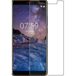 TEMPERED GLASS NOKIA 7 PLUS 6.0" 9H 0.30mm 2.5D FULL GLUE