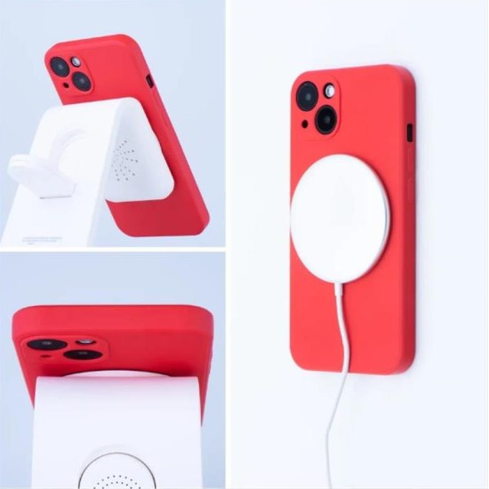 Silicone Mag Cover case for IPHONE 11 PRO red