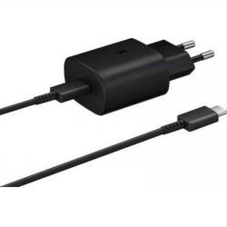 Samsung Charger Set, Travel Adaptor Black EP-TA800 + USB Type-C Data Cable Black DG977BBE Samsung Charger Set, Travel Adaptor Black EP-TA800 + USB Type-C Data Cable Black DG977BBE