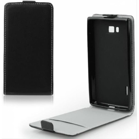 Flip Case Slim Flexi Black για Lenovo A6000