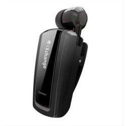 Retractable BT Mini Headset UA25 Black iXchange Retractable BT Mini Headset UA25 Black iXchange