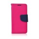 Fancy Book case για SAMSUNG Galaxy J5, Hot Pink/Navy