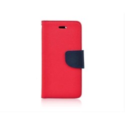 Fancy Book case for SAMSUNG Galaxy Core Prime (G360F)  red-blue
