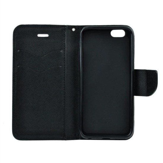 Fancy Book case για SAMSUNG Galaxy A3 black