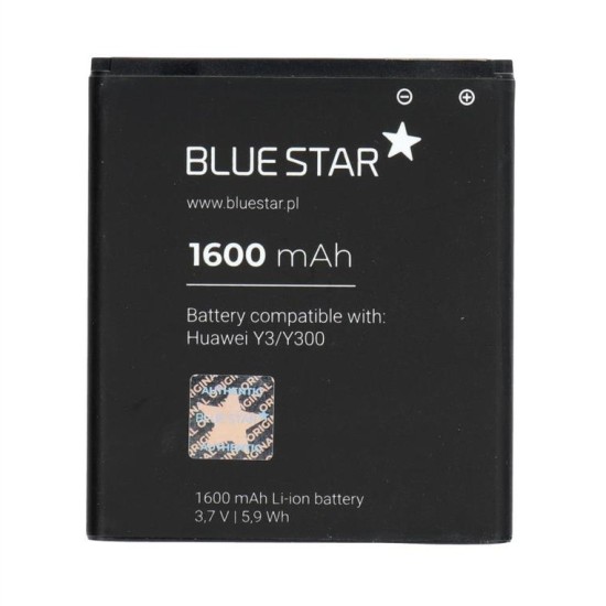 Battery ΓΙΑ HUAWEI Y300/Y500/W1 1600 mAh Li-Ion Blue Star ΓΙΑ (HB5V1)