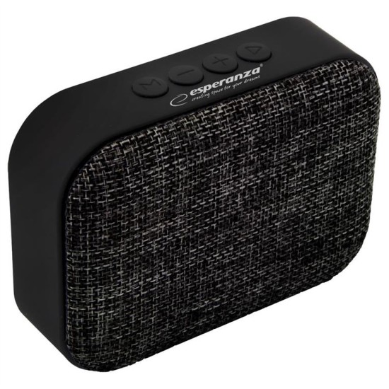 Esperanza Speaker Bluetooth FM Samba black EP129K