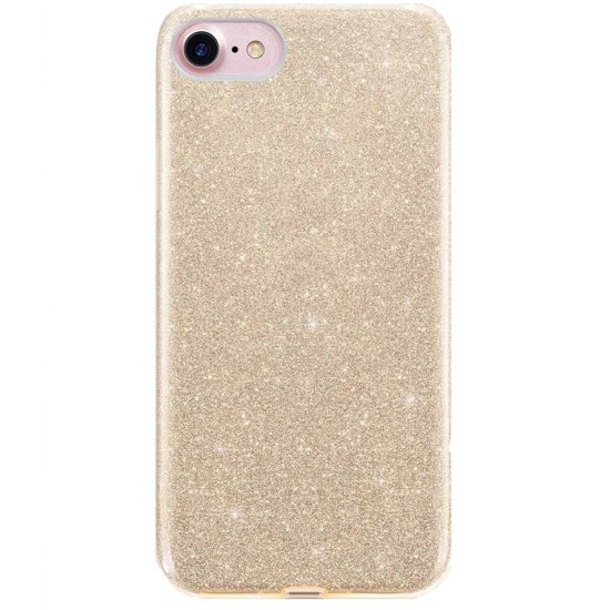 Glitter 3in1 case for iPhone 7 / 8 / SE 2 / gold GSM028078
