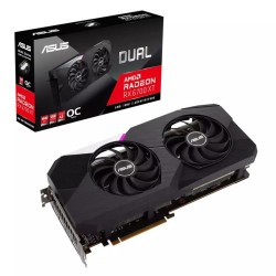 Asus Radeon RX 6700 XT 12GB GDDR6 Dual OC Κάρτα Γραφικών PCI-E x16 4.0 με HDMI και 3 DisplayPort