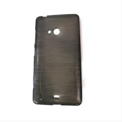 Jelly Case Brush για MICROSOFT 540 Lumia black