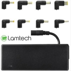 LAMTECH UNIVERSAL NOTEBOOK ADAPTER 90W 19V-20V 8 TIPS
