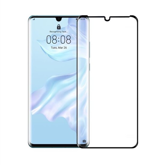 Tempered glass Mocoson Nano Flexible, Full 5D, για το Huawei P30 Pro, 0.3mm, Μαυρο - 52545