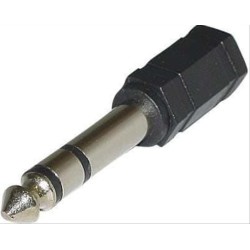 Αντάπτορας 6,35mm Stereo αρσ. - 3,5mm Stereo θηλ (AC-007) Αντάπτορας 6,35mm Stereo αρσ. - 3,5mm Stereo θηλ (AC-007)