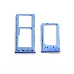 For Xiaomi Redmi 6A SIM & SD Card Tray Holder Blue For Xiaomi Redmi 6A SIM & SD Card Tray Holder Blue