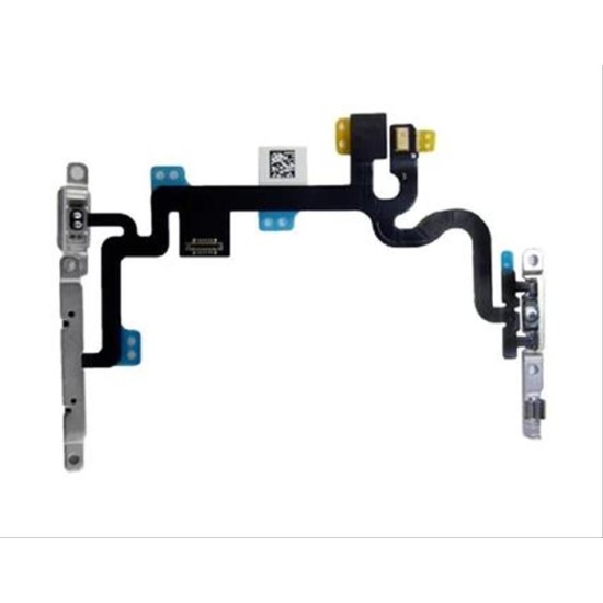 ΓΙΑ iPhone 7 Power And Volume Buttons Flex With Microphone and Flash