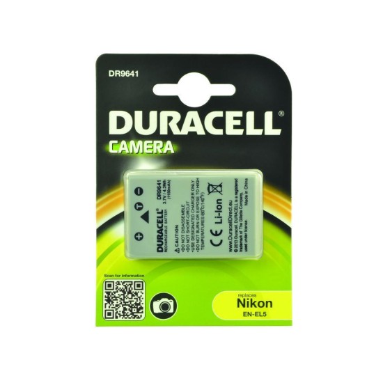 Μπαταρία για φωτογραφική μηχανή Replacement for Nikon EN-EL5, Duracell (DR9641)
