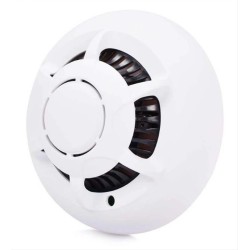 Κρυφή κάμερα τύπου ανιχνευτή καπνού SPY-013, Full HD, Wi-Fi, λευκή SPY-013