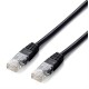 POWERTECH καλώδιο UTP Cat 5e CAB-N137, CCA 26AWG 0.4mm, 0.50m, μαύρο