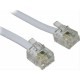 POWERTECH Καλώδιο Τηλεφώνου RJ11 6P4C, 1m, White