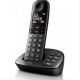 PHILIPS ασύρματο τηλέφωνο XL4951DS/34 ελληνικό μενού, τηλεφωνητής, μαύρο